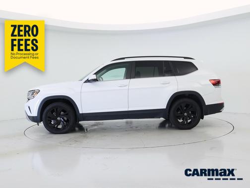 White 2022 Volkswagen Atlas SE w/Tech