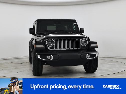 Black 2024 Jeep Wrangler Sahara