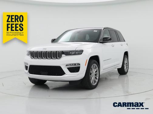 White 2022 Jeep Grand Cherokee Summit