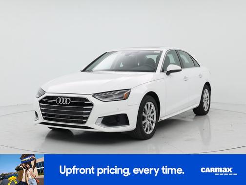 White 2023 Audi A4 Premium