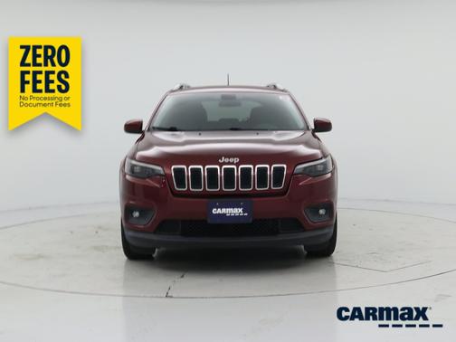 Red 2019 Jeep Cherokee Latitude