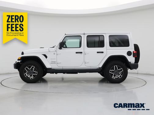 White 2024 Jeep Wrangler Sahara