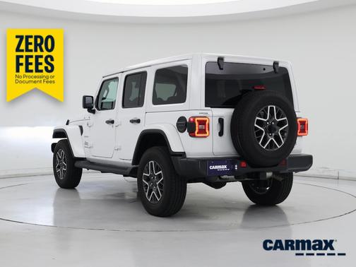 White 2024 Jeep Wrangler Sahara