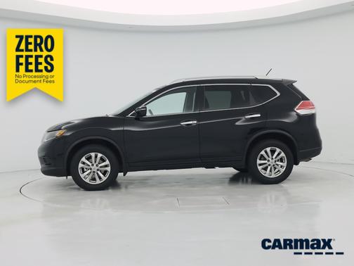 Black 2016 Nissan Rogue SV