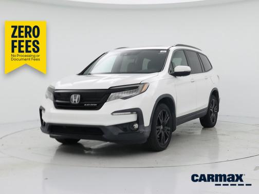 White 2021 Honda Pilot Black Edition