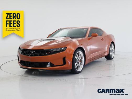 Orange 2022 Chevrolet Camaro LT1