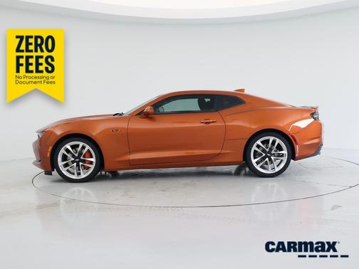 Orange 2022 Chevrolet Camaro LT1