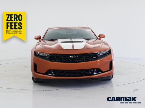 Orange 2022 Chevrolet Camaro LT1