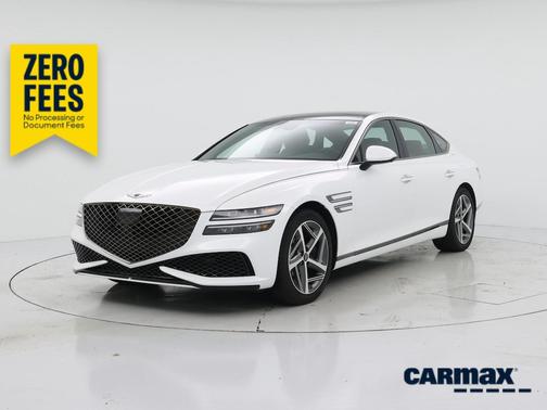 White 2024 Genesis G80 Sport