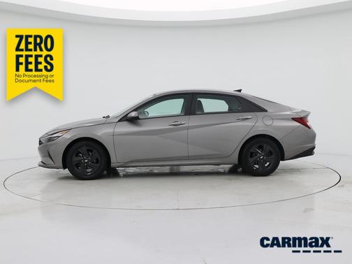 Gray 2022 Hyundai ELANTRA HEV Blue