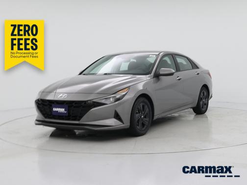 Gray 2022 Hyundai ELANTRA HEV Blue