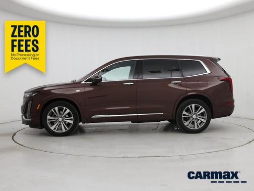 Burgundy 2022 Cadillac XT6 Premium Luxury