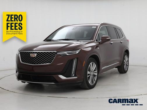 Burgundy 2022 Cadillac XT6 Premium Luxury