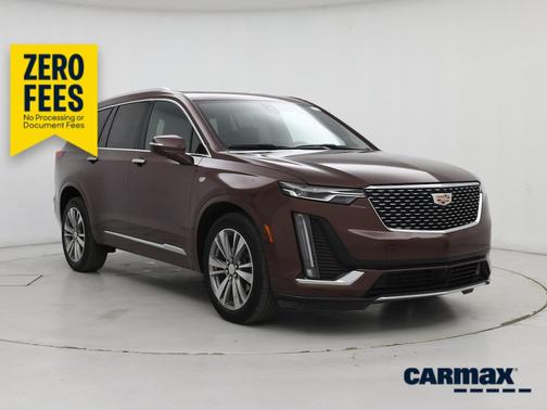 Burgundy 2022 Cadillac XT6 Premium Luxury