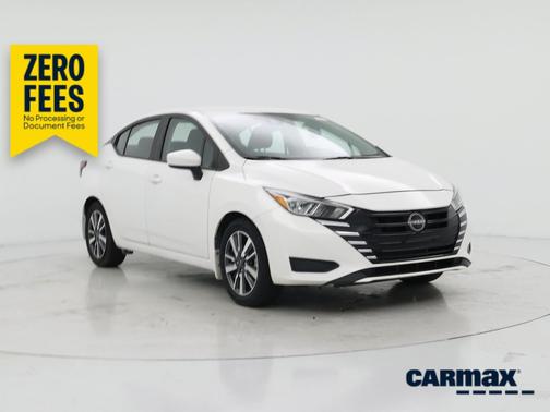 White 2023 Nissan Versa SV