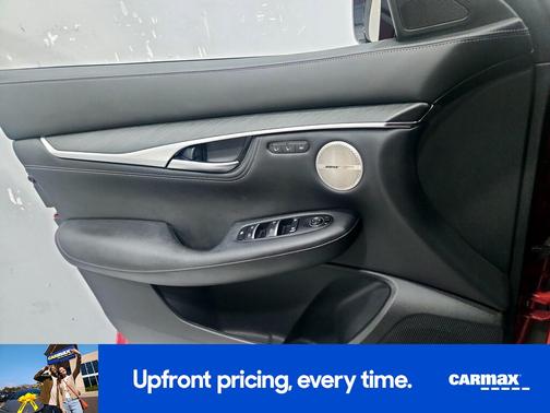 Red 2022 INFINITI QX55 Sensory