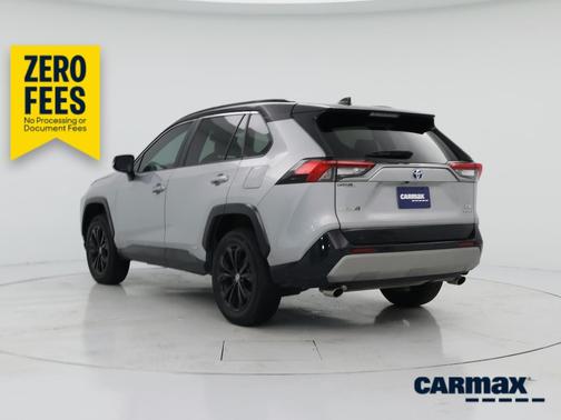 Silver 2022 Toyota RAV4 Hybrid XSE