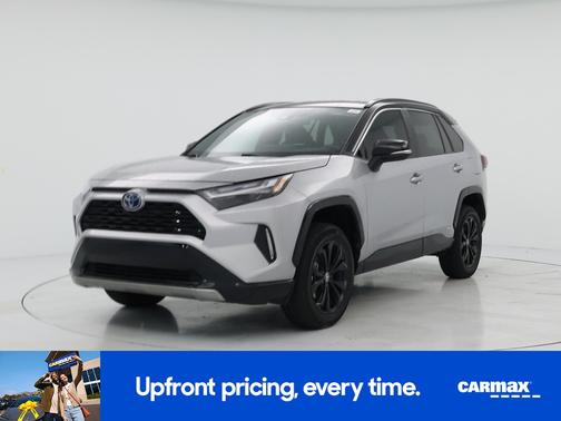 Silver 2022 Toyota RAV4 Hybrid XSE