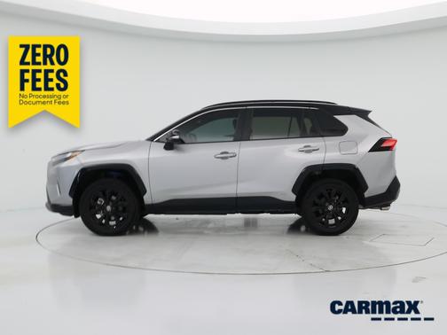 Silver 2022 Toyota RAV4 Hybrid XSE