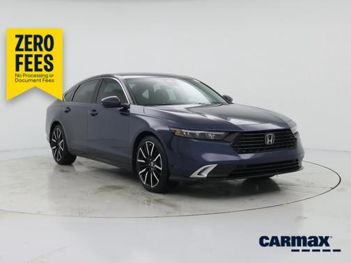 Blue 2025 Honda Accord Hybrid Touring