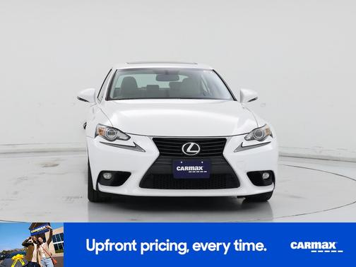 White 2015 Lexus IS 250