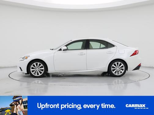 White 2015 Lexus IS 250
