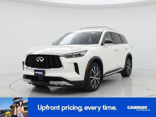White 2022 INFINITI QX60 Sensory