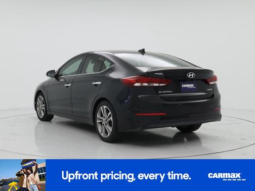 Black 2017 Hyundai ELANTRA Limited