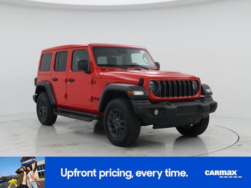 Red 2024 Jeep Wrangler Sport S