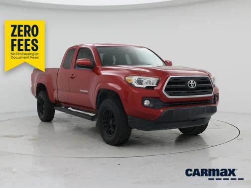 Red 2017 Toyota Tacoma SR5