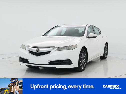 White 2015 Acura TLX