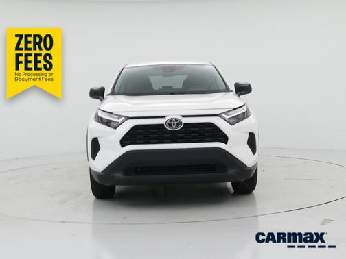 White 2025 Toyota RAV4 LE