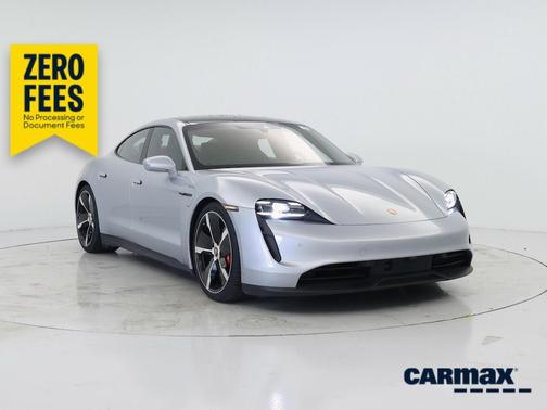 Silver 2021 Porsche Taycan 4S