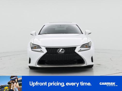 White 2016 Lexus RC 200t