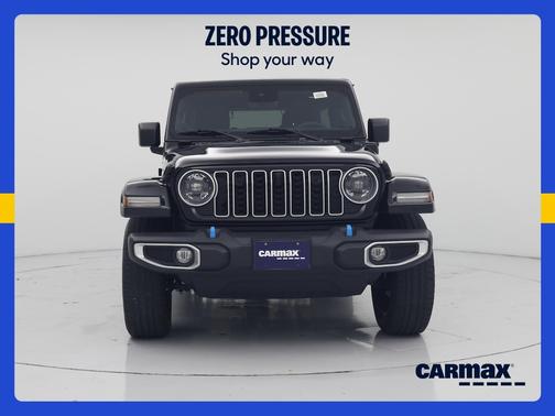 Black 2024 Jeep Wrangler 4xe Sahara