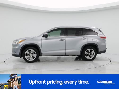 Silver 2015 Toyota Highlander Limited