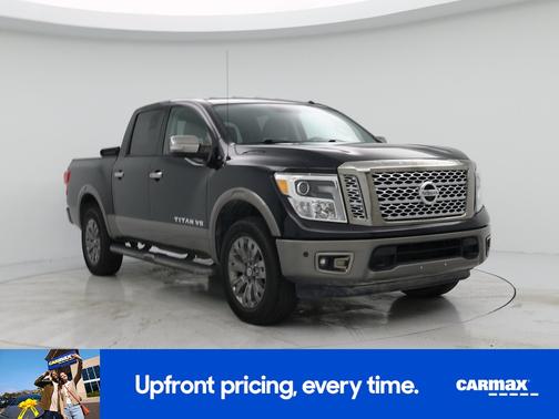 Black 2019 Nissan Titan Platinum Reserve