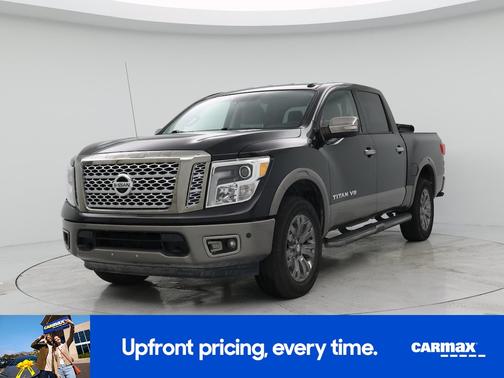 Black 2019 Nissan Titan Platinum Reserve