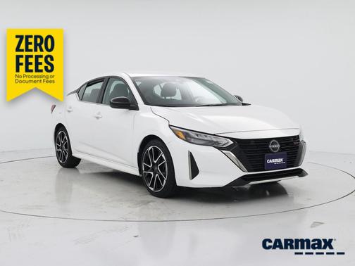 White 2024 Nissan Sentra SR