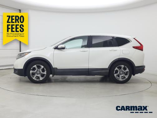 White 2018 Honda CR-V EX