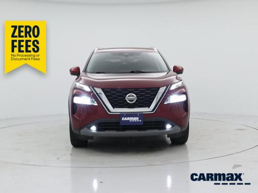 Red 2021 Nissan Rogue SL