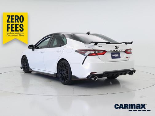 White 2023 Toyota Camry TRD