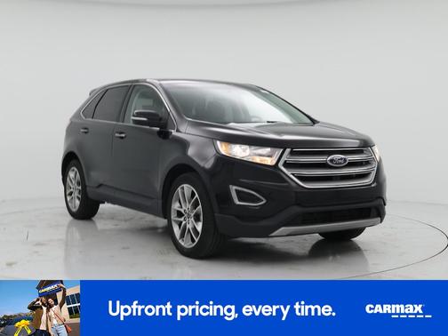 Black 2017 Ford Edge Titanium