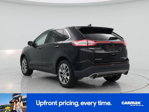 Black 2017 Ford Edge Titanium