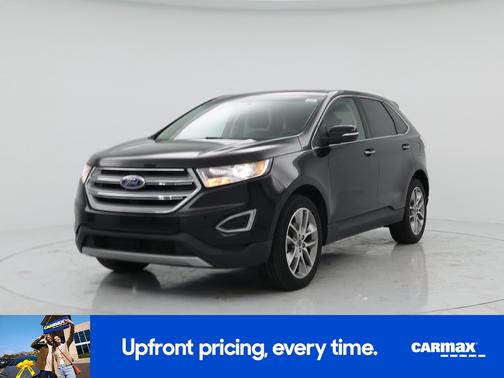 Black 2017 Ford Edge Titanium