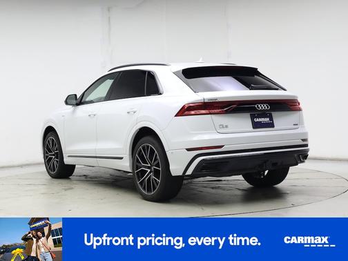 White 2021 Audi Q8 Premium Plus
