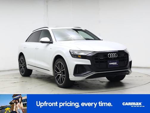 White 2021 Audi Q8 Premium Plus