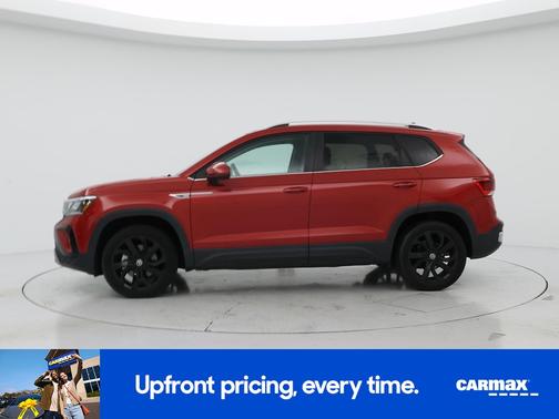 Red 2023 Volkswagen Taos SE