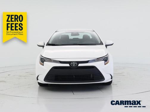White 2025 Toyota Corolla LE