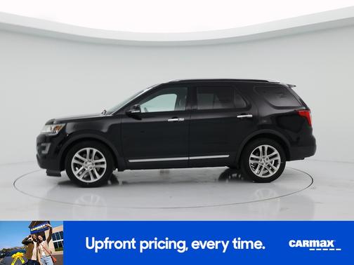 Black 2016 Ford Explorer Limited